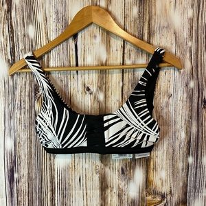 Athleta Adriata Retro Palm Bikini Top